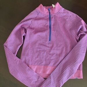 Lululemon Crop Half-Zip Womens Size 4